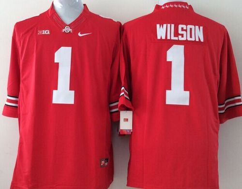 Buckeyes #1 Dontre Wilson Red Stitched Youth NCAA Jersey